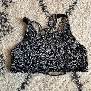 Lulu x peloton sports bra